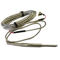 Speco Pyrometer EGT Thermocouple lead set to suit 525-00 silver braided wire 525-01