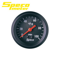 Speco Street Series Mechanical Oil Pressure Gauge 2" 0-100 PSI 533-16