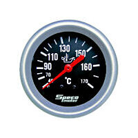 Speco Meter Automotive Mechanical Oil Temp Gauge 2-5/8" 40-170c 535-15
