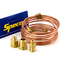 Speco 6ft Copper Oil / Fuel Line Pressure Gauge Line Kit 546-60