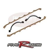 Five-R Cork/Rubber Oil Pan Gasket Set VN-VT Style Holden 253 304 308 V8