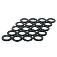 SAAS Mag Wheel Nut Washers Black Chrome set of 20 7000BBC