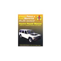 Haynes workshop manual book for Nissan Patrol GQ 1988-1997 Petrol & Diesel 72760