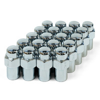 SAAS Wheel Nut Mag 1/2 Chrome 43mm set of 20 74341B