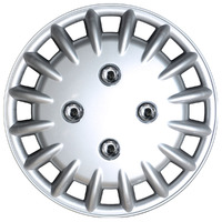 SAAS Tracer 12" Silver Wheel Cover set 78112