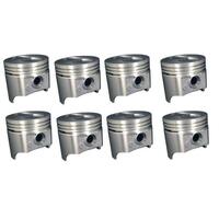 Silv-O-Lite flat-top pistons for Holden 308 small-block 5.0-litre V8 1.00mm o/s