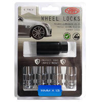 SAAS Wheel Stud Lock Nuts Splined Acorn Bulge 44mm 14mm x 1.50 Pk 4 924429