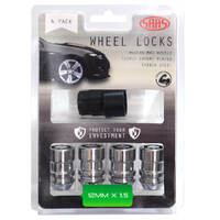 SAAS Wheel Stud Lock Nuts Internal Star Bulge 12mm x 1.50 Pk 4 933526