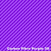 Autotecnica Purple 3D Carbon Fibre Look Vinyl Car Wrap 152x152cm A33199