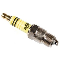 Accel U-Groove Shorty Spark Plugs 0.460" reach Projected tip Set of 8 Resistor
