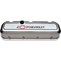 ACDelco Valve Covers Tall Cast Aluminium Polished Bowtie Emblem Chevrolet Big Block Pair