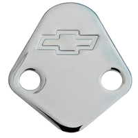 ACDelco Fuel Pump Block-Off Plate Steel Chrome Plated Chevrolet Big Block Each