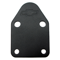 ACDelco Fuel Pump Block-Off Plate Steel Black Powdercoated Chevrolet Small Block Each