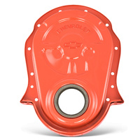 ACDelco Timing Cover 1-Piece Steel Orange Chevrolet and Bowtie Emblems Chevrolet Big Block Each