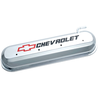 ACDelco Valve Covers Cast Aluminium Chrome Chevrolet Logo Chevrolet Small Block LS Pair