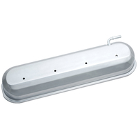 ACDelco Valve Cover Cast Aluminium Chrome No Logo Chevrolet Small Block LS Pair