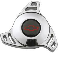 ACDelco Air Filter Assembly Wing Nut Aluminium Chrome Bowtie Emblem 1/4-20 in. and 5/16-18 in. Thread Each