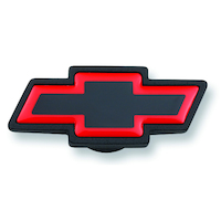 ACDelco Air Filter Assembly Wing Nut Aluminium Black Large Bowtie Emblem 1/4-20 in. and 5/16-18 in. Thread Each