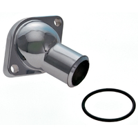 ACDelco Water Neck Aluminium Chrome 45 Degree Chevrolet Big/Small Block Each