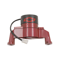 ACDelco Water Pump Electric 35 gpm Aluminium Red Anodized Chevrolet Small Block Each