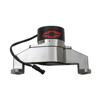 ACDelco Water Pump Electric 35 gpm Aluminium Black Anodized Red Bowtie Chevrolet Big Block Each