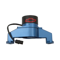 ACDelco Water Pump Electric 35 gpm Die-Cast Aluminium Blue Powdercoated Red Bowtie Emblem Chevrolet Big Block Each