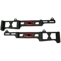 ACDelco Ignition Wire Looms and Separators GM Licensed Chevrolet Linear Wire Looms Clamp-in Nylon Black Steel Brackets 7mm 8mm Chevrolet Small Block 