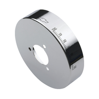 ACDelco Harmonic Balancer Cover Aluminium Chrome 8 in. Diameter Degree Markings Chevrolet Small Block Each