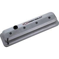 ACDelco Valve Cover Cast Aluminium Polished Recessed Chevrolet Logo Chevrolet Small Block Pair