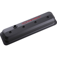 ACDelco Valve Cover Cast Aluminium Black Wrinkle Recessed Chevrolet Logo Chevrolet Small Block Pair