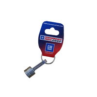 ACDelco Keychain Piston and Connecting Rod Aluminium Bowtie Emblem Each
