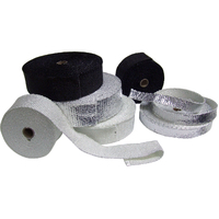 VPW Aluminized Fiberglass Exhaust Wrap 25mm x 15m (50ft)