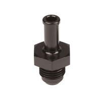 Aeromotive Fitting Male -6 AN 5/16 in. Hose Barb Aluminium Black Each