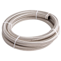 AF100-04-4.5M - SS BRAIDED HOSE -4AN 4.5 METRE