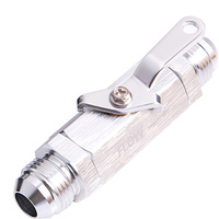 AF1000-08S - SHUT OFF VALVE -8AN SILVER