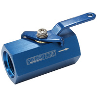 AF1001-10 - SHUT OFF VALVE -10ORB BLUE