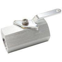 AF1001-10S - SHUT OFF VALVE -10ORB Silver