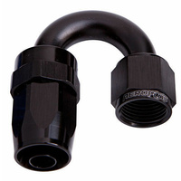 AF106-06BLK - -6AN TAPER SERIES 180 DEGREE