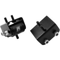 Aeroflow Subaru EJ20 & EJ25 Engine Mounts - Suit Subaru WRX 2002-2014 & STi 2004-2017, Black Urethane, Sold as a Pair