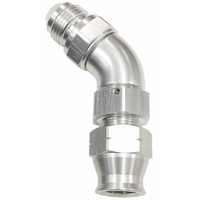 AF128-04S - 1/4"  HARD LINE TO -4AN 45 DEG