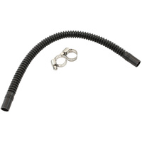 Aeroflow In-Tank 3/8" Nylon Fuel Hose 300mm with Stainless Steel Clamps