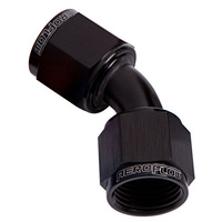 AF132-20BLK - 45 DEG FEMALE FLARE -20AN