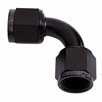 AF133-10BLK - 90 DEG FEMALE FLARE -10AN