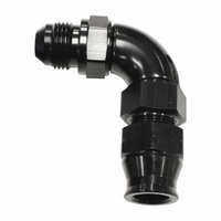 AF137-05BLK - 5/16" TUBE 90 deg male -6AN