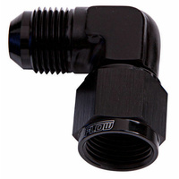 AF143-16BLK - 90 DEG FEMALE - MALE -16AN