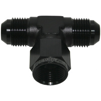AF144-08BLK - AN TEE -8AN FEMALE NUT