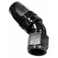 AF152-10BLK - 45 DEG HOSE END -10AN BLACK