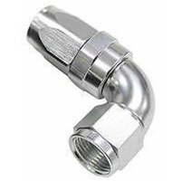 AF152-10S - 45 DEG HOSE END -10AN SILVER