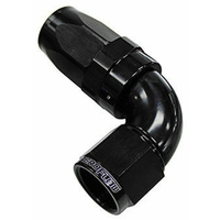 AF153-06BLK - 90 DEG HOSE END -06AN BLACK