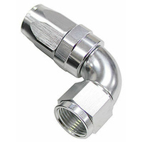 AF153-08S - 90 DEG HOSE END -08AN SILVER